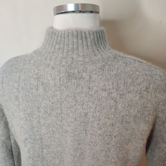 Rosanna Lambswool Angora Sweater Mock Neck - Picture 6 of 7